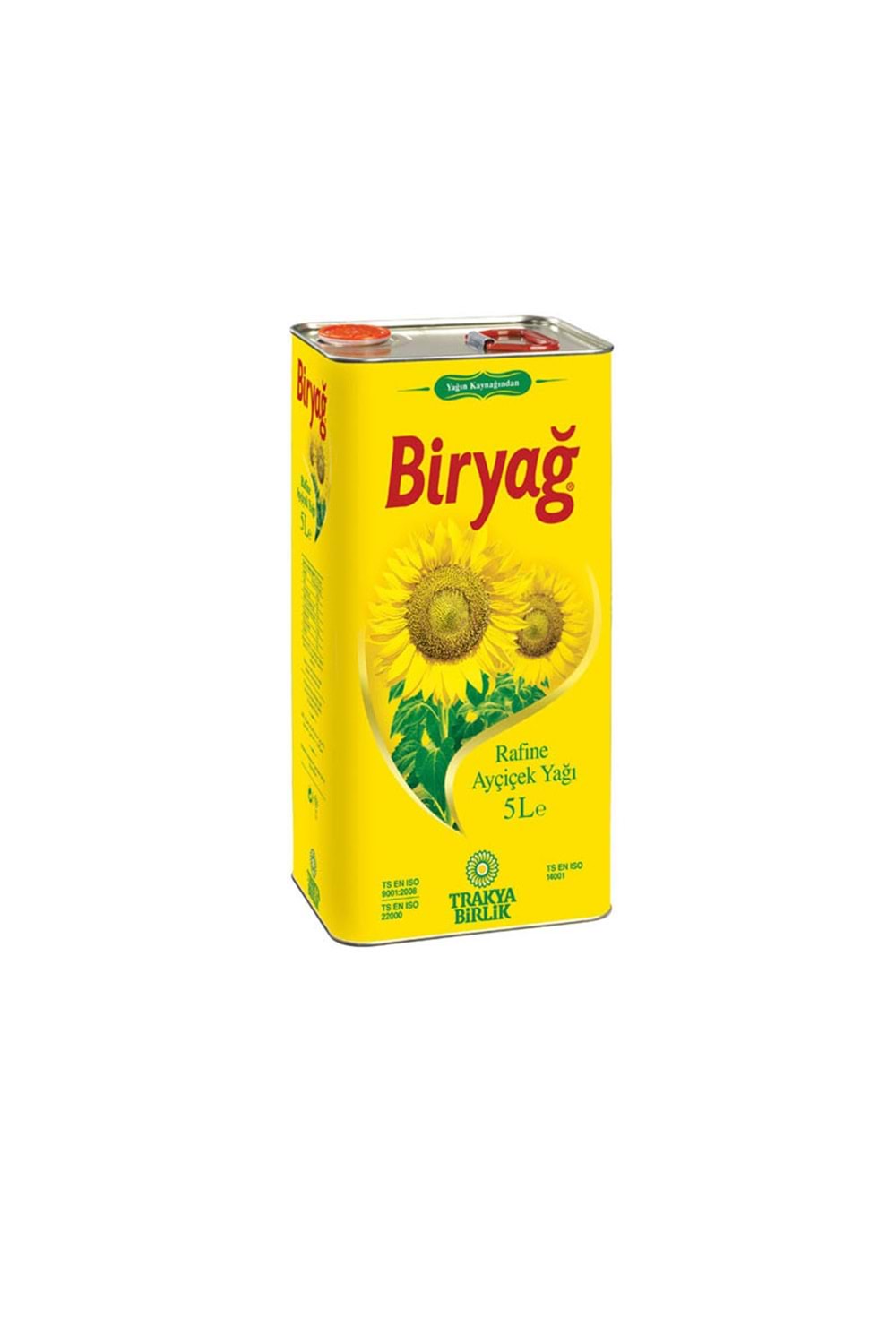 BİRYAĞ AYÇİÇEKYAĞI 5 LT TENEKE