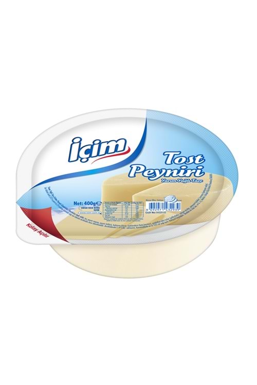 İÇİM TOST PEYNİRİ 400 GR