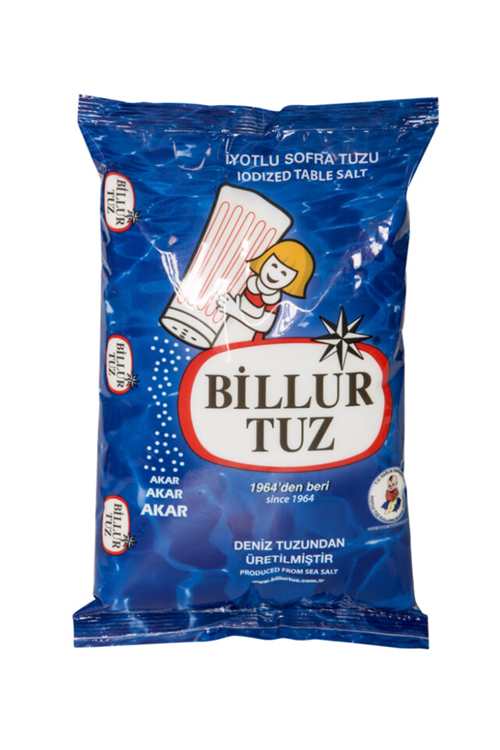 BİLLUR TUZ İYOTLU 1,5KG